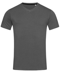 Stedman STE9610 - V-hals T-shirt voor mannen Clive Leigrijs