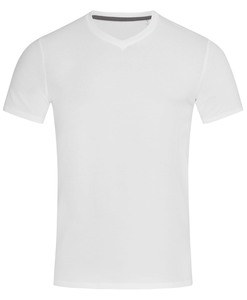 Stedman STE9610 - V-hals T-shirt voor mannen Clive Wit