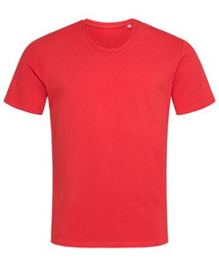 Stedman STE9630 - T-shirt met ronde hals voor mannenRelax  Scharlaken rood