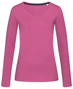 Stedman STE9720 - T-shirt met lange mouwen voor vrouwen Claire Cupcake Roze