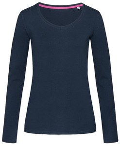 Stedman STE9720 - T-shirt met lange mouwen voor vrouwen Claire Blauw