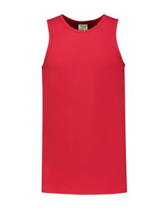 Lemon & Soda LEM1275 - Tanktop katoen/elastisch voor hem Rood