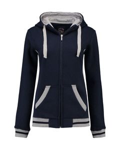 Lemon & Soda LEM3220 - Heavy Sweater Hooded Cardigan voor haar