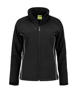 Lemon & Soda LEM3634 - Jacket Softshell for her Zwart