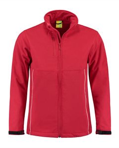 Lemon & Soda LEM3635 - Jacket Softshell for him Rood