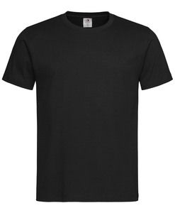 Stedman STE2000 - T-shirt met ronde hals voor mannen Classic-T Zwart Opaal