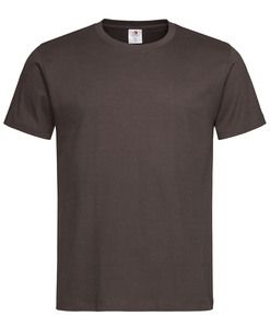 Stedman STE2000 - T-shirt met ronde hals voor mannen Classic-T Donkere Chocolade