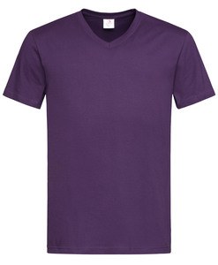Stedman STE2300 - V-hals T-shirt voor mannen Classic-T  Diepe bes