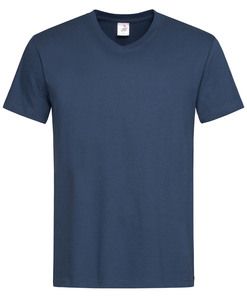 Stedman STE2300 - V-hals T-shirt voor mannen Classic-T  Marine