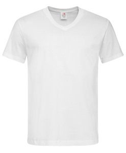 Stedman STE2300 - V-hals T-shirt voor mannen Classic-T  Wit