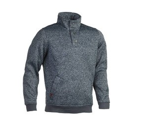 HEROCK HK1701 - Fleece Sweater Unisex Grijs Chine