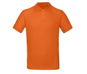 B&C BC400 - Inspire Polo-Shirt Heren Stedelijk oranje