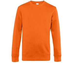B&C BCU01K - Straight Sleeve Sweatshirt 280 KING Puur oranje
