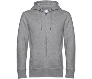 B&C BCU03K - Hoodie met Rits Mannen KING