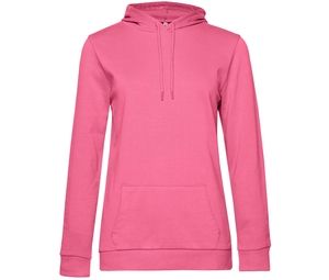 B&C BCW04W - Sweatshirt met capuchon # vrouw Roze bruis