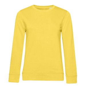 B&C BCW32B - Bio-sweatshirt voor dames met ronde hals Gele bruis