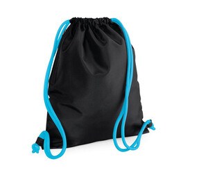 Bag Base BG110 - Premium Gymtas Zwart/blauw