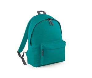 Bag Base BG125 - Fashion Backpack Smaragd/ Grafietgrijs