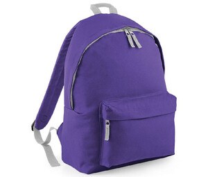Bag Base BG125J - Modern children's backpack Paars / Lichtgrijs