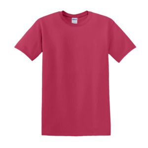 Gildan GN180 - Zwaar katoenen T-shirt voor volwassenen Antiek kersenrood