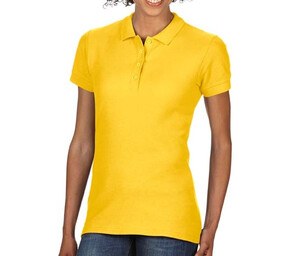 Gildan GN48L - Dames Sofstyle Dubbele Pique Polo-Shirt Dames Daisy