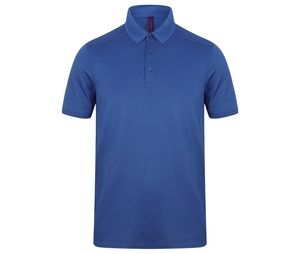 Henbury HY460 - Polo heren stretch polyester Koningsblauw