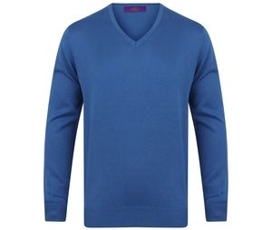 Henbury HY720 - Sweater V-hals heren