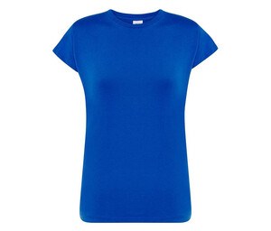 JHK JK150 - Vrouwen 155 T-shirt met ronde hals Koningsblauw