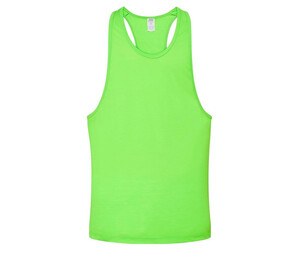 JHK JK420 - Uniseks strandtanktop Kalk Fluor