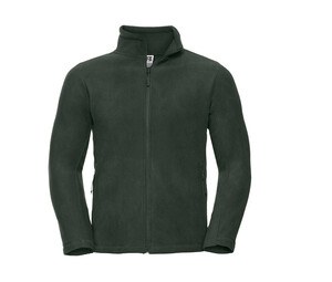 Russell JZ870 - Outdoor Fleece Met Volledige Rits Fles groen