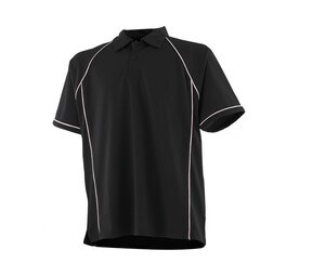 Finden & Hales LV370 - Performance Polo-Shirt Zwart