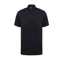 Finden & Hales LV381 - Polo stretch contrast Marine / Wit