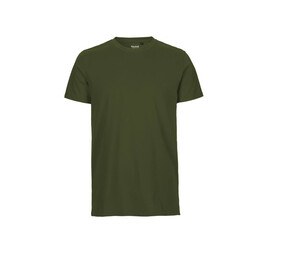 Neutral O61001 - T-shirt getailleerd heren Militair