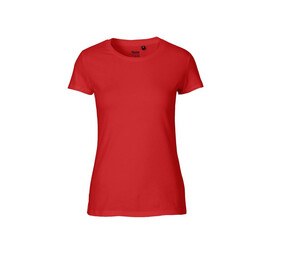 Neutral O81001 - T-shirt getailleerd dames Rood