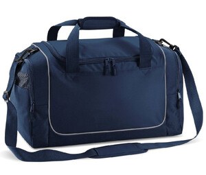 Quadra QD77S - Teamwear gym bag Frans marine / lichtgrijs