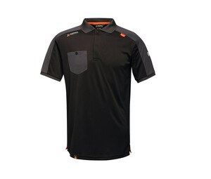 Regatta RGS167 - Offensive Breathable Polo Shirt Zwart