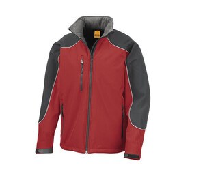 Result RS118 - Veste Softshell À Capuche Rood / Zwart