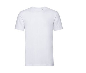 RUSSELL RU108M - T-shirt mannen biologisch Wit