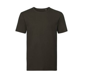 RUSSELL RU108M - T-shirt mannen biologisch Donkere olijf