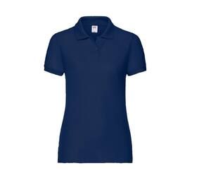 Fruit of the Loom SC281 -Dames Sport Polo Marine