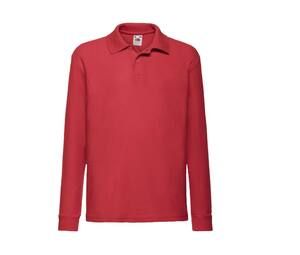 FRUIT OF THE LOOM SC3201 - Polo enfant Rood