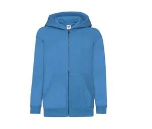 Fruit of the Loom SC379 - Hoodie Sweat Jack (62-045-0) Azur