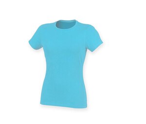 Skinnifit SK121 - De Feel Good Dames T-Shirt Blauw