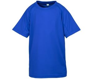 Spiro SP287J - AIRCOOL ademend t-shirt voor kinderen Koningsblauw