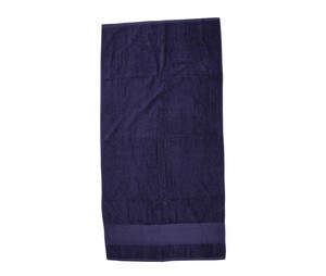 Towel city TC035 - Badhanddoek met lat Marine