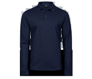 Tee Jays TJ1406 - Luxury stretch long sleeve polo Men Marine