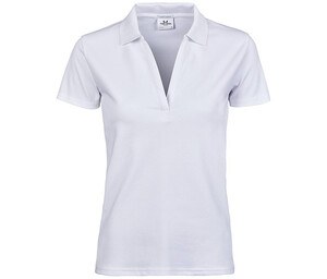 Tee Jays TJ1409 - Dames luxe V-hals stretch polo