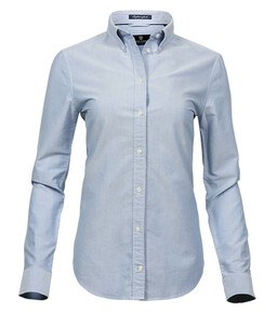 Tee Jays TJ4001 - Oxford overhemd Vrouwen Lichtblauw