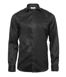 Tee Jays TJ4021 - Luxury shirt slim fit Men Zwart