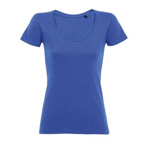 SOLS 02079 - Metropolitan Dames Laag Uitgesneden T Shirt Met Ronde Hals